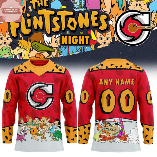 Discover Cincinnati Cyclones x The Flintstone Night 2026 Personalized Hockey Jersey