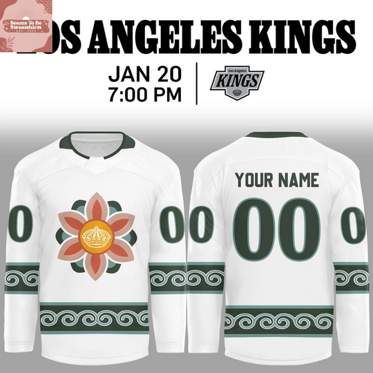 Discover Los Angeles Kings x K-town Night 2026 Personalized Hockey Jersey