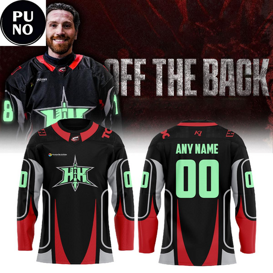 Discover Huntsville Havoc Off the Back Glow Night 2026 Personalized Hockey Jersey