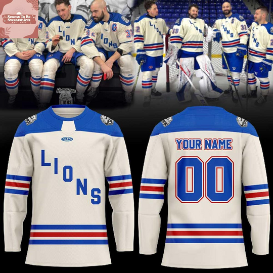 Discover Trois-Rivières Lions Celebrate Heritage Together Personalized Hockey Jersey