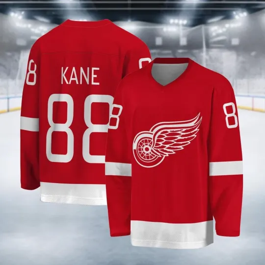 Discover Personalized Detroit Red Wings Hockey Jersey For Fan