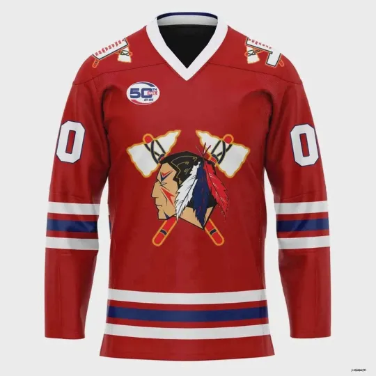Discover Personalized Johnstown Tomahawks End-Of-Year Hockey Jersey
