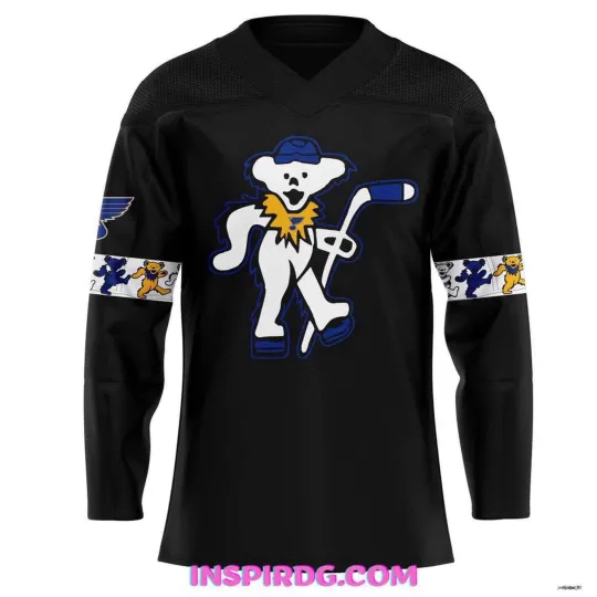 St. Louis Blues Grateful Dead Night Hockey Shirt Father's Day