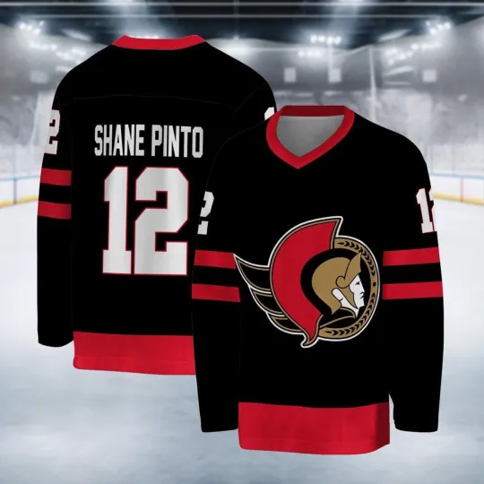 Personalized Ottawa Senators Hockey Shirt For Fan