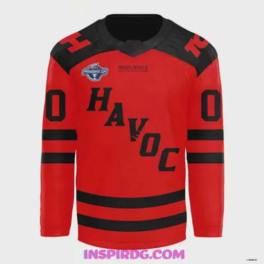 Personalized Huntsville Havoc Presidents Cup Hockey Shirt