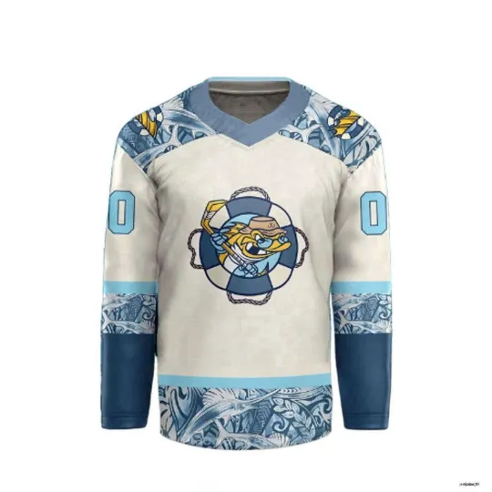 Personalized Toledo Walleye Margaritaville Hockey Jersey