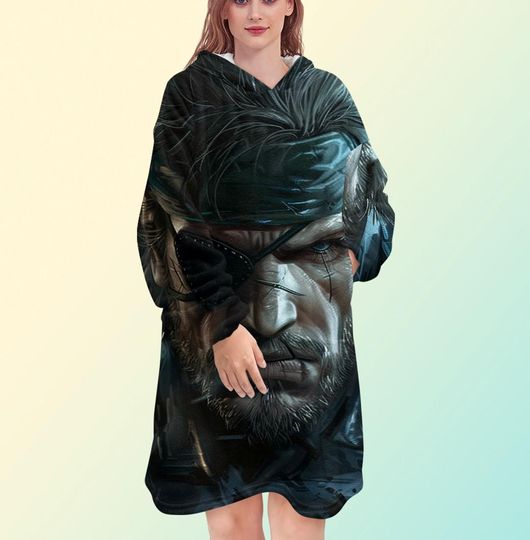 Metal Gear Solid Blanket Hoodie