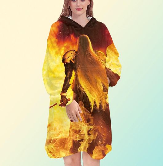 Final Fantasy VII Remake Sephiroth Blanket Hoodie