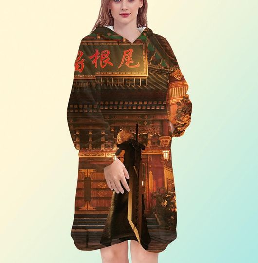 Final Fantasy VII Remake Blanket Hoodie