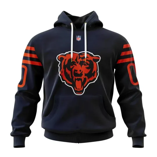 Discover Personalized Chicago Football Team Bearss 3D Hoodie