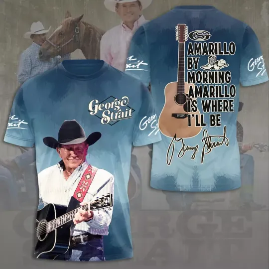 Discover GS King Of Country Music 3D T-shirt 2025 Tour Design Gift Fan