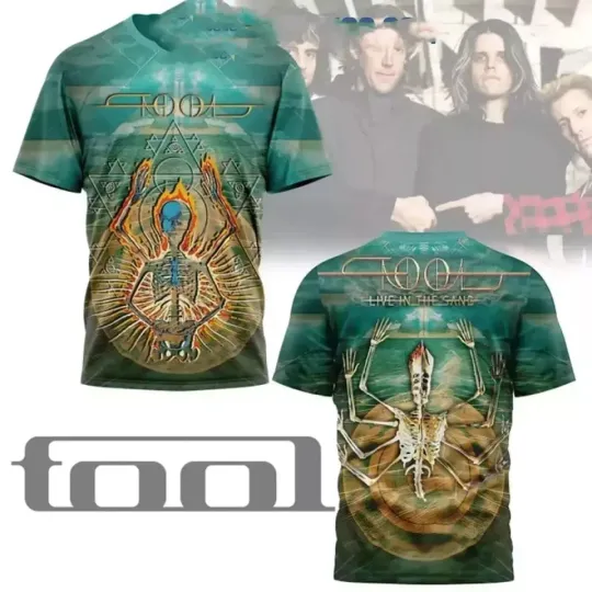Discover To.ol 2024 Live In The Sand T-Shirt 3D