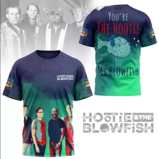Discover Hootie And The Blowfish You’re The Hootie To My Blowfish AOP 3D T-shirt