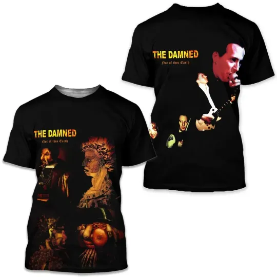 Discover The Damned Not Of This Earth Album Cover 3D T-shirt