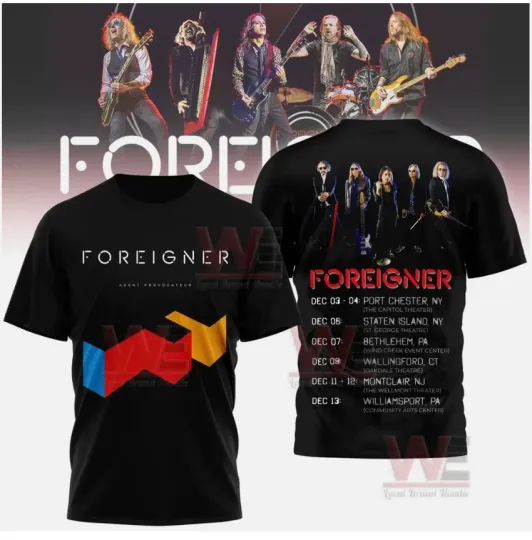 Discover FOREIGNER 3D All Over Print T-Shirt