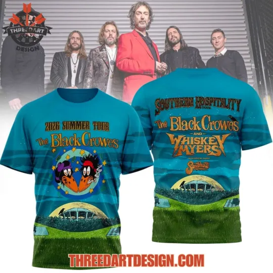 Discover 2026 Summer Tour The Black Grow 3D T-Shirt