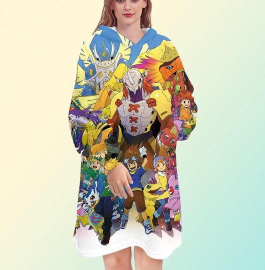 Digimon Blanket Hoodie