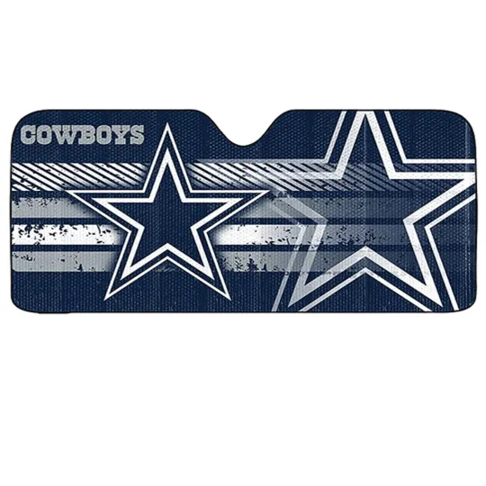 Dallas Cowboys Football Car Sun Shade