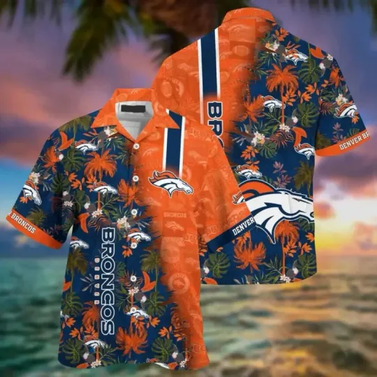 Discover Denver Football Island Breeze Hawaiian Gift For Fans, Gift For Friends