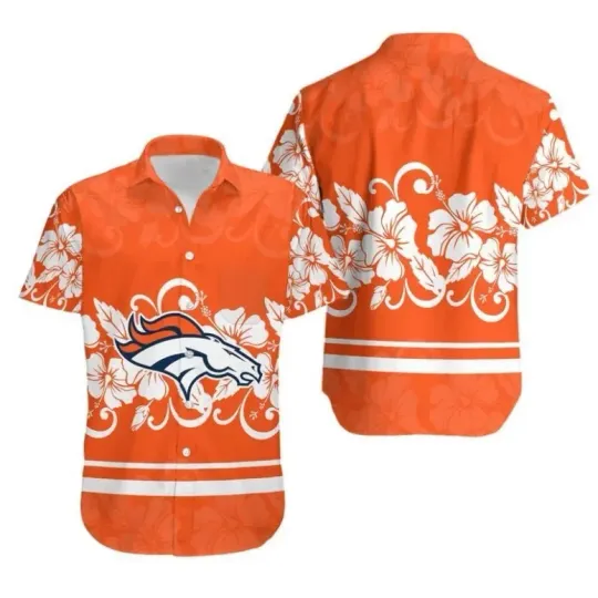 Discover Denver Football Floral Pride Hawaiian , Gift For Fans, Gift For Friends