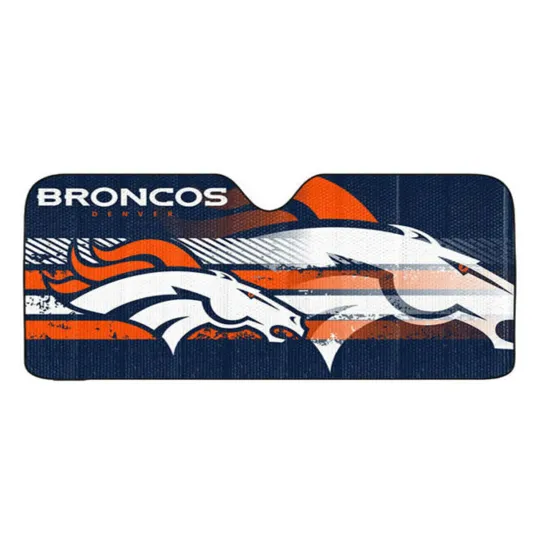 Football Denver Broncos Car Sun Shade