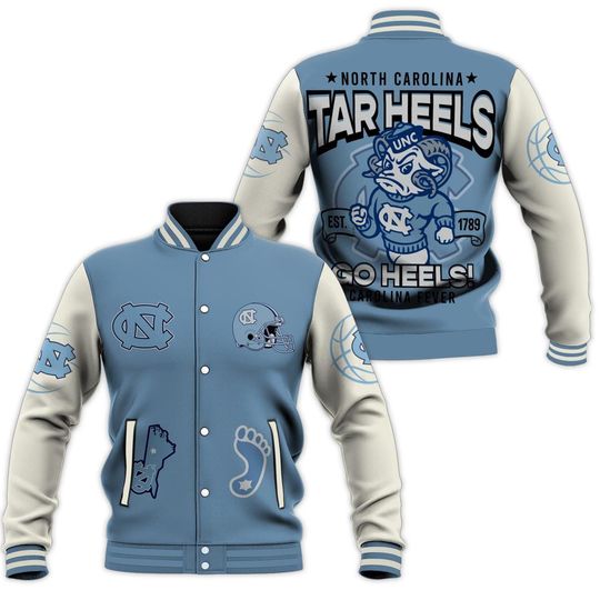 Discover North Carolina Baseball Jacket For Fan, Gift For Him, Gift For Friend