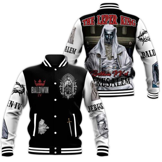 Discover The Leper King Baldwin Baseball Jacket, Gift For Friend