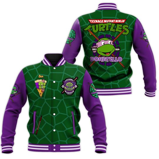 Teenage Mutant Ninja Turtles Baseball Jacket For Fan, Gift For Him, Gift For Friend