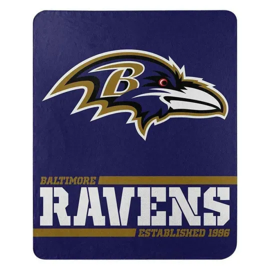Baltimore Ravens Fleece Blanket