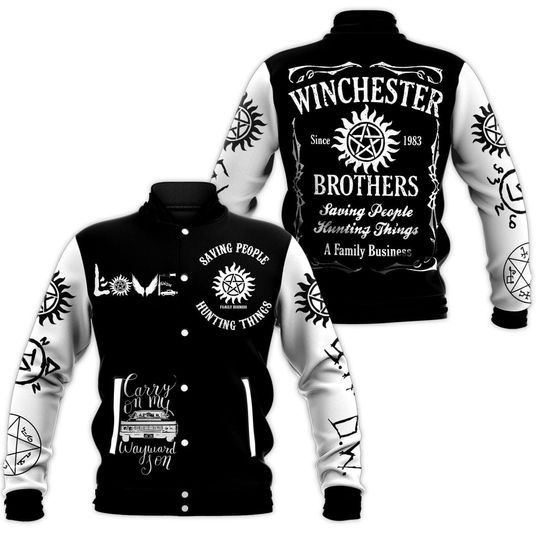 Supernatural Jacket For Fan, Gift For Him, Gift For Friend