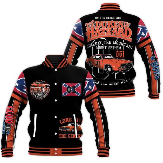 Discover The Dukes Of Hazzard Baseball Jacket For Fan, Gift For Him, Gift For Friend