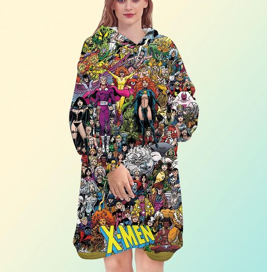 X-men Blanket Hoodie