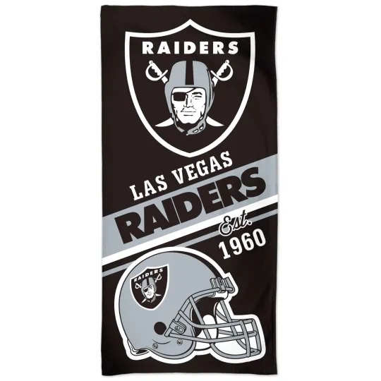Discover Las Vegas Football Beach Towel
