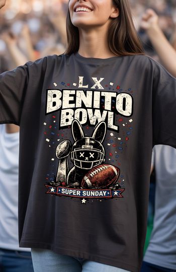 Discover Benito Bowl Comfort Colors Shirt, Football Fan T-Shirt, Team Benito 2026, American Football Tee
