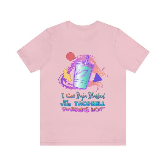 Baja Blasted Taco Bell Parody Unisex Short Sleeve Tee