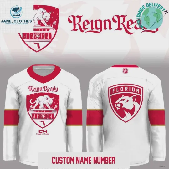 Personalized Florida Panthers “Reign Ready” Hockey Shirt