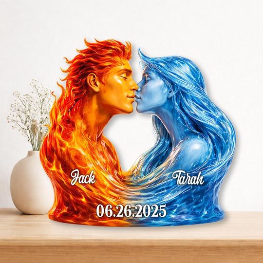 Discover Personalized You & Me We Got This Couple Plaque Custom Couple Heart Shaped Plaque Desk Decor Anniversary Wedding Valentine Gift For Him Her