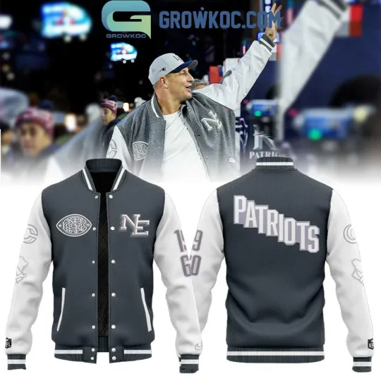 Discover New England Patriot Baseball Jacket