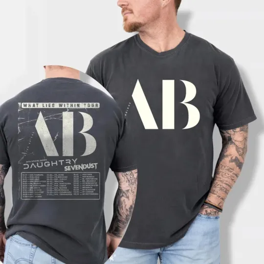 Discover Alter Bridge Tour 2026 T-Shirt | Rock Band Tour Tee | Concert Shirt
