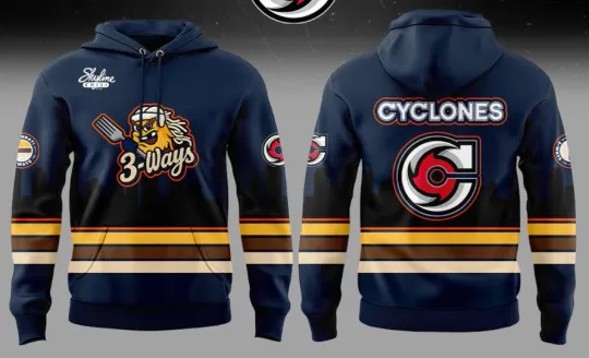 Discover Cincinnati Cyclones 2026 3D Hoodie