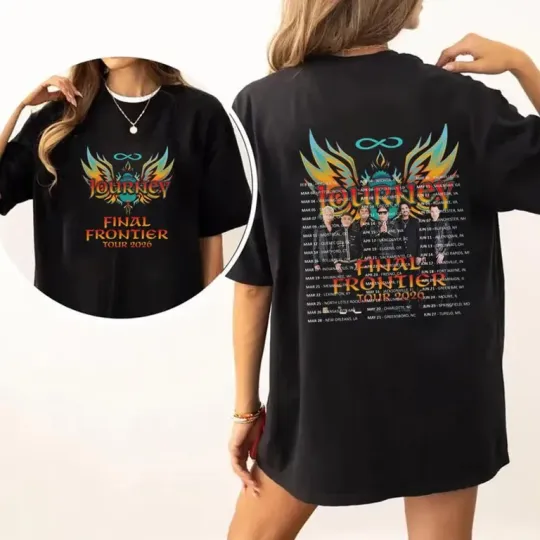 Discover Final Frontier Tour 2026 Shirt Ã¢â‚¬â€œ Concert T-Shirt