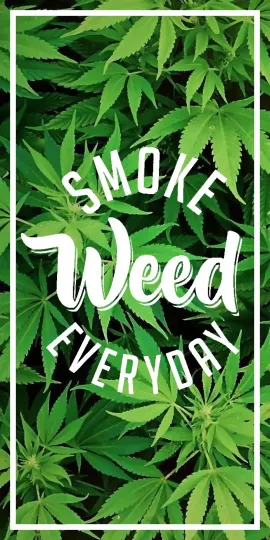 Discover Smoke Weed Everyday Beach Towel