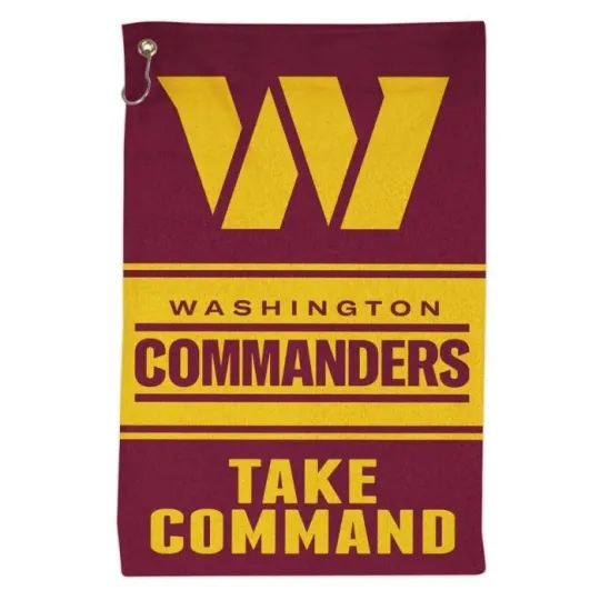 Washington Commanders Golf Towel