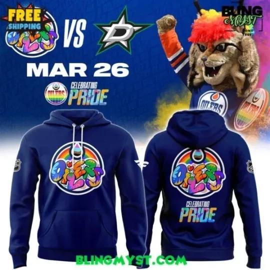 Discover Edmonton Oilers Pride 2026 3D Hoodie