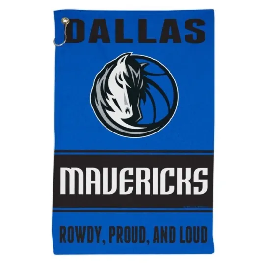 Dallas Mavericks Golf Towel