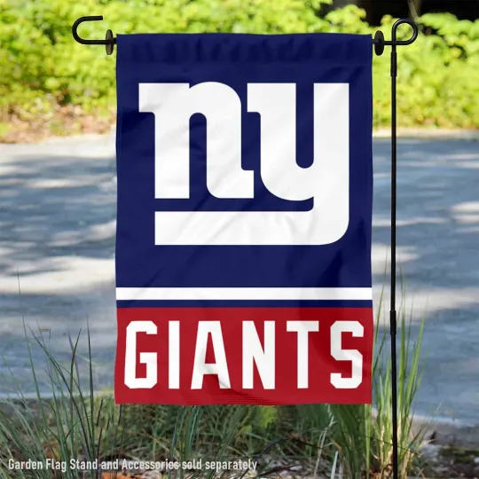 NY Giants Garden Flag and Yard Banner