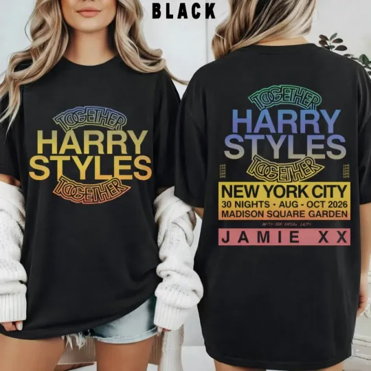 Discover Harry Together Together Tour 2026 unisex T-Shirt