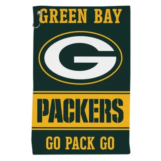 Discover Green Bay Packers Golf Towel