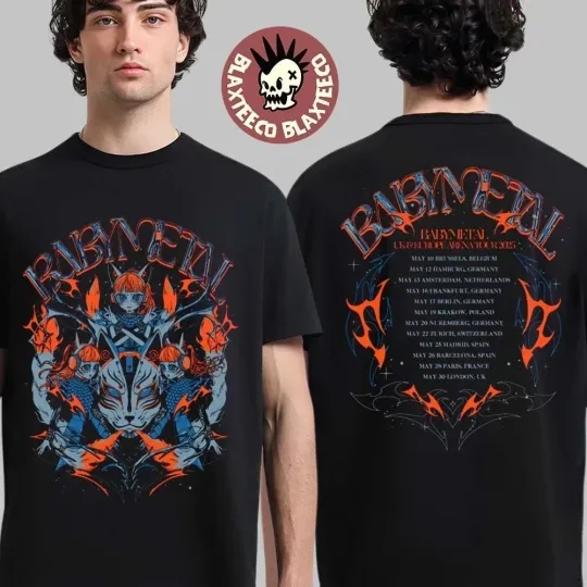 Babymetal World Tour 2025–2026 T-Shirt North America Dates
