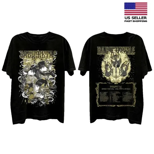 Babymetal World Tour 2025-2026 North American With Tour Dates Shirt